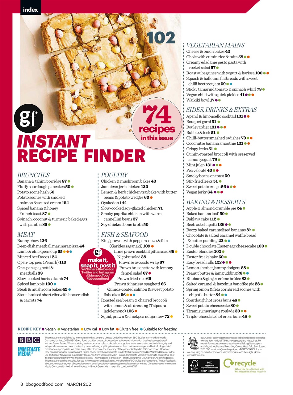 Good Food Magazine Preview Pages