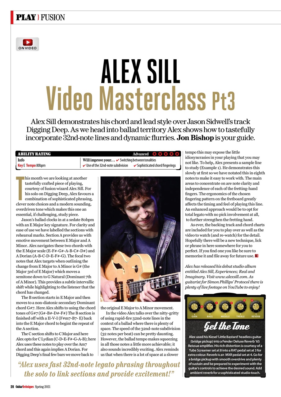 Guitar Techniques Preview Pages