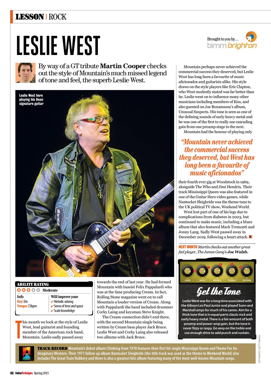 Guitar Techniques Preview Pages