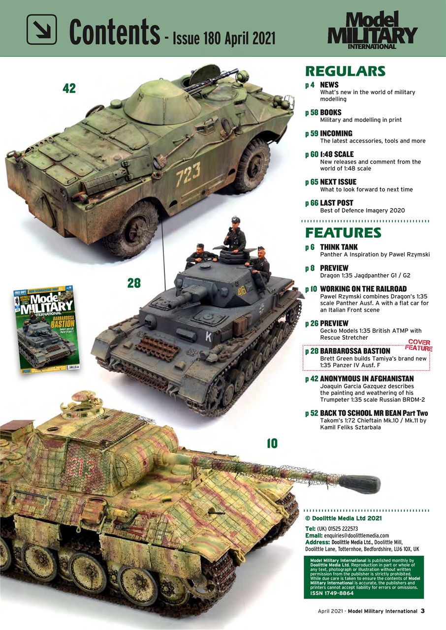 Military Modelling International Magazine Preview Pages
