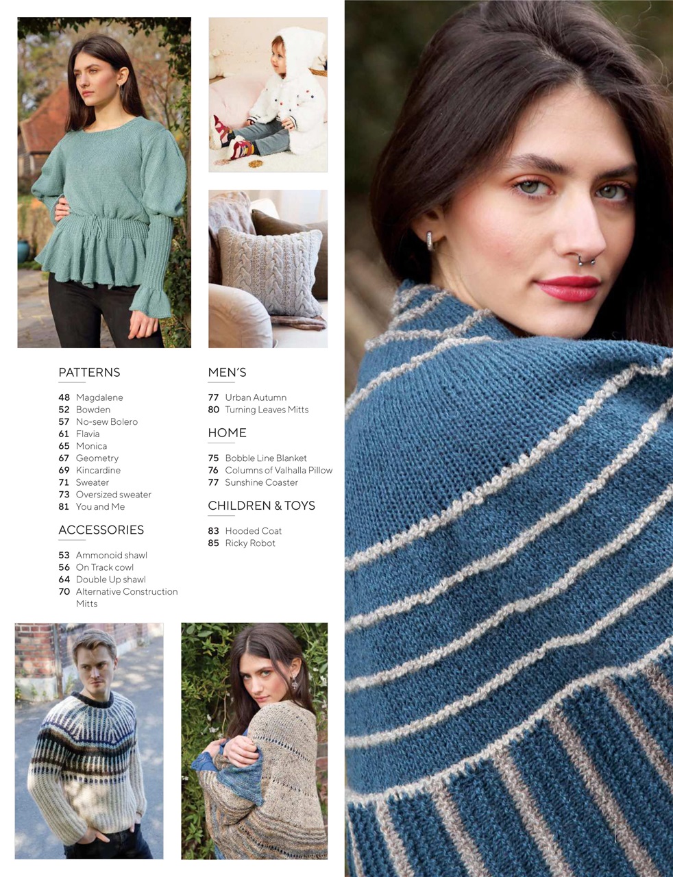 Knitting Preview Pages