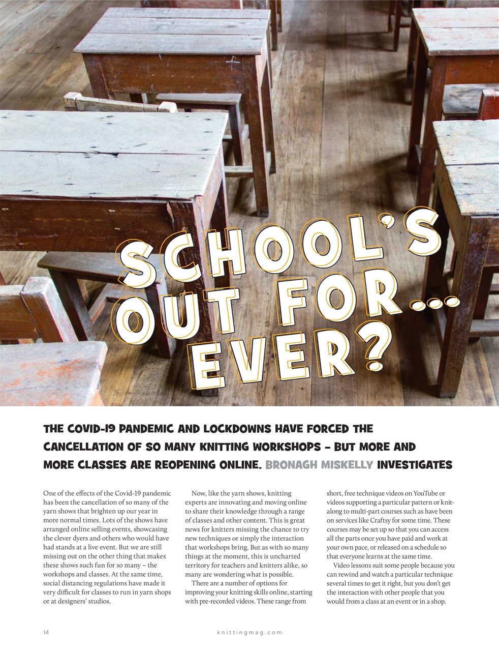 Knitting Preview Pages