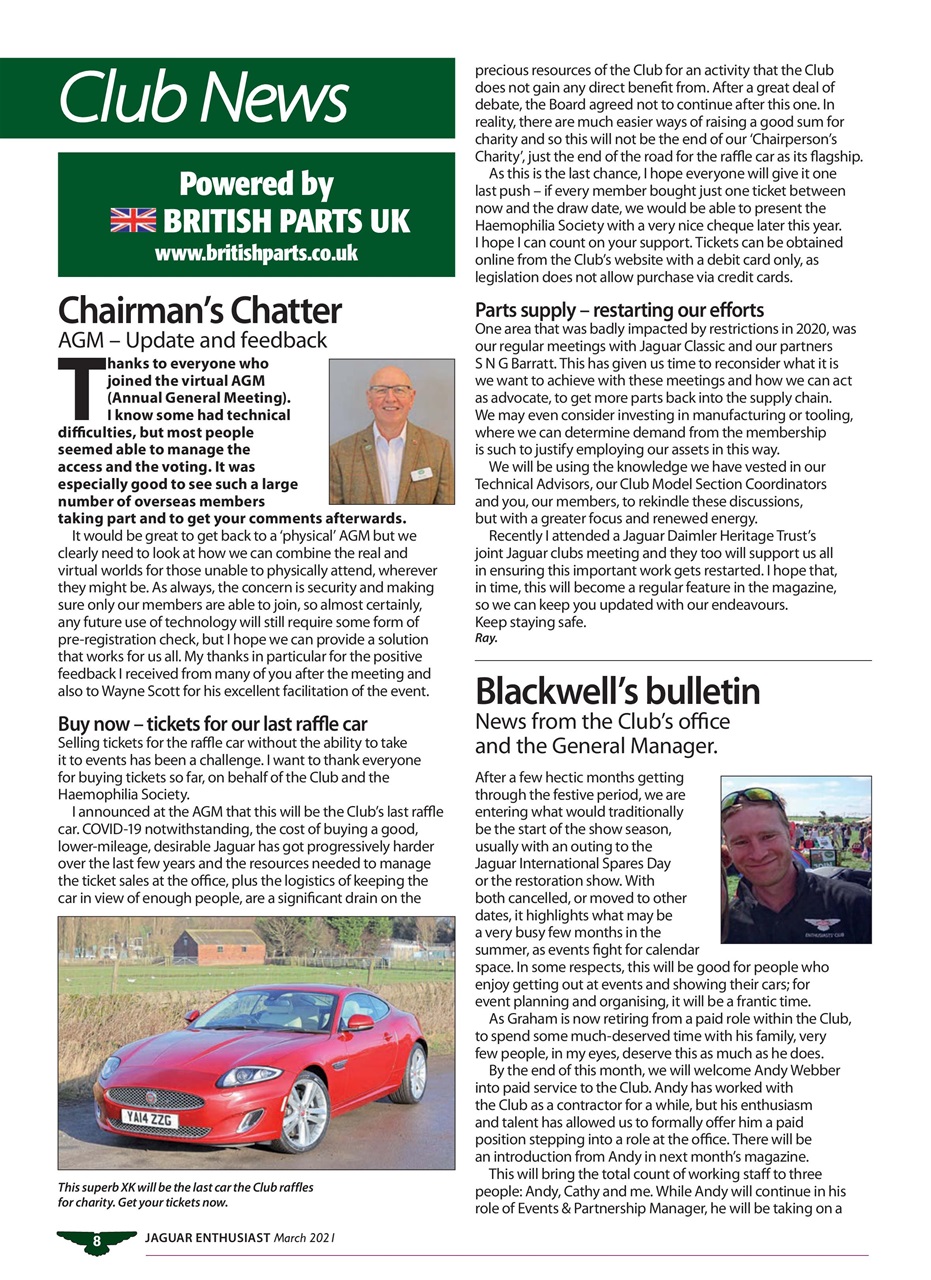 Jaguar Enthusiast Preview Pages