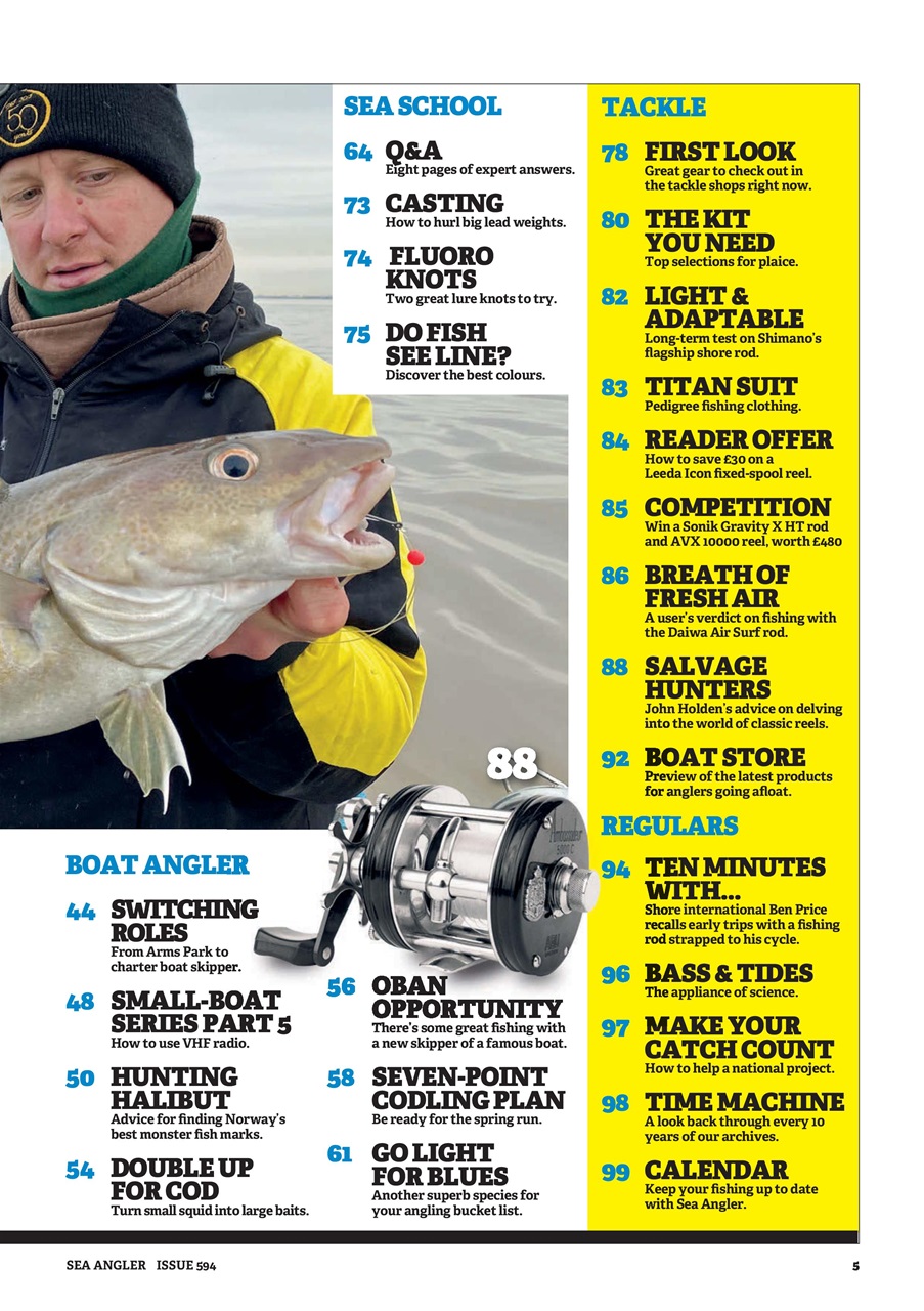 Sea Angler Preview Pages