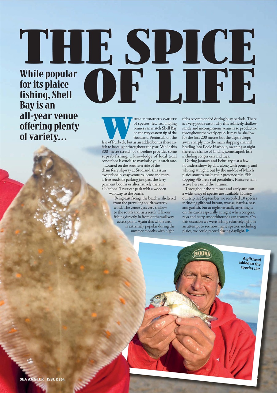 Sea Angler Preview Pages