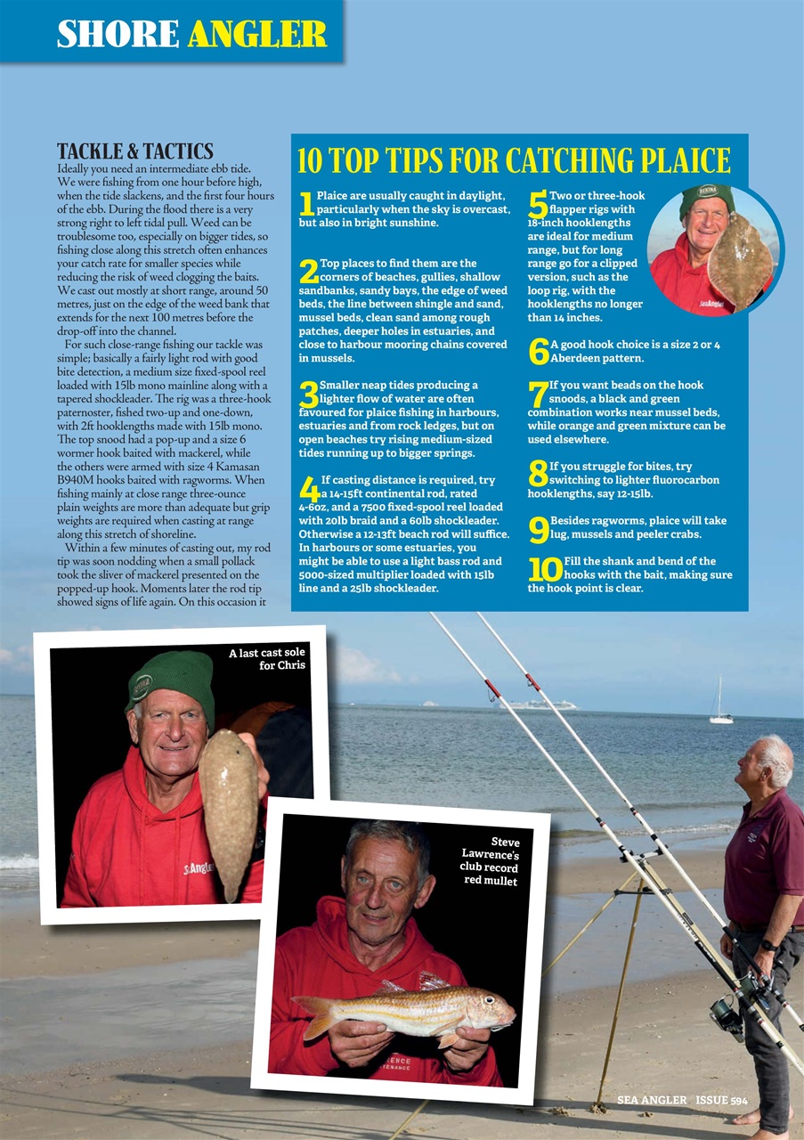 Sea Angler Preview Pages