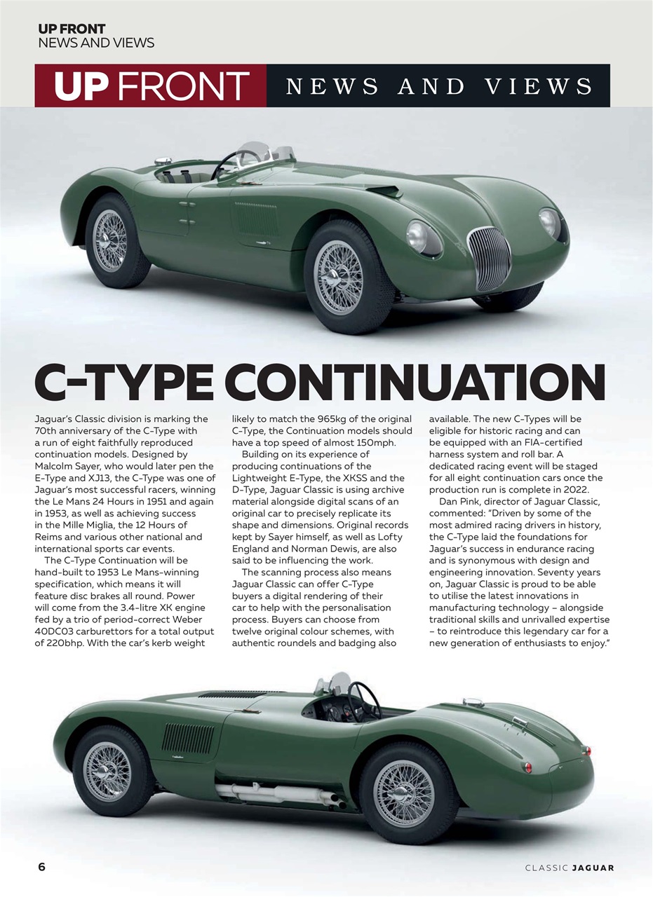 Classic Jaguar Preview Pages