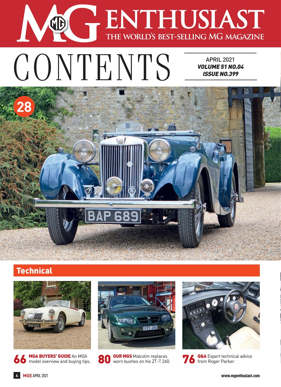 MG Enthusiast Preview Pages