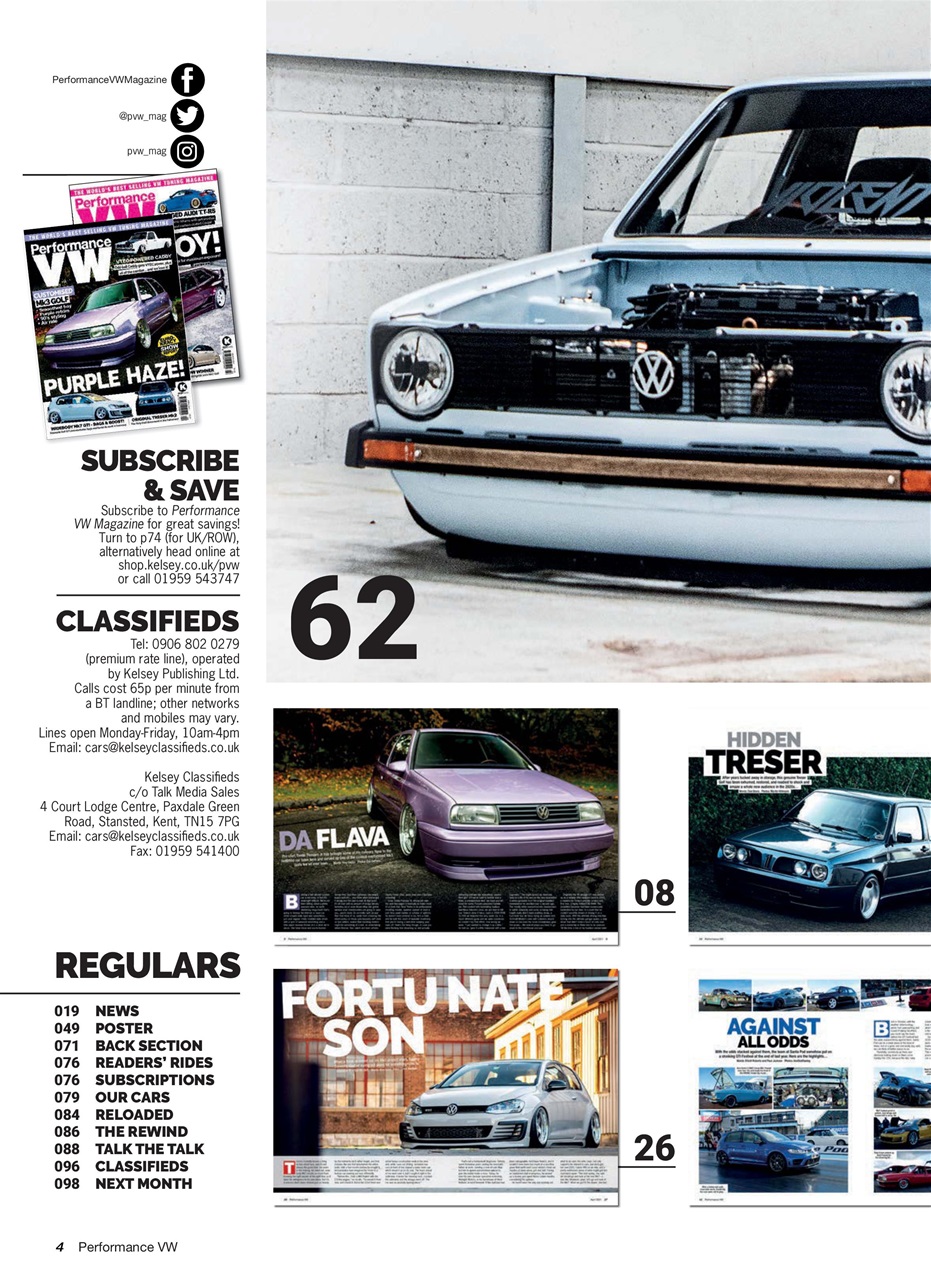 Performance VW Preview Pages