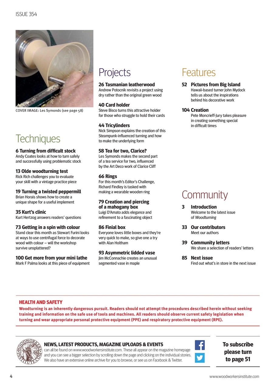 Woodturning Preview Pages