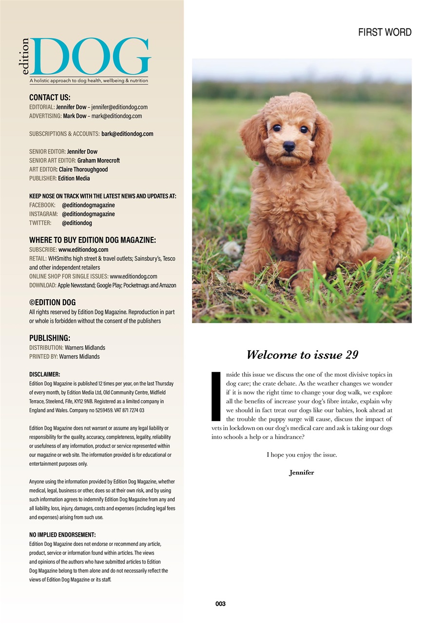 Edition Dog Preview Pages