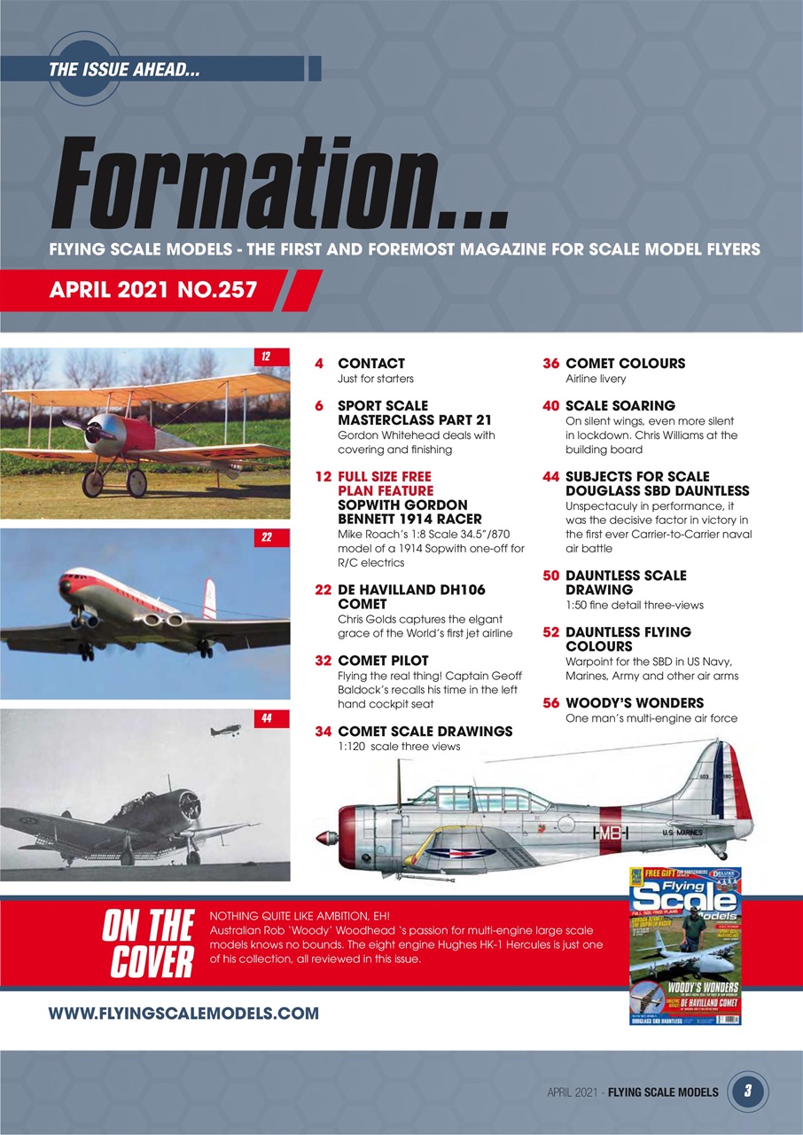 Radio Control Model Flyer Preview Pages