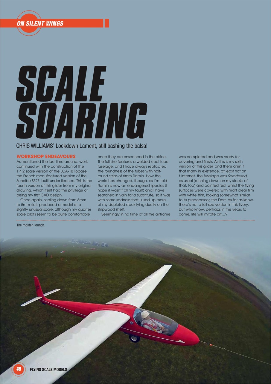 Radio Control Model Flyer Preview Pages