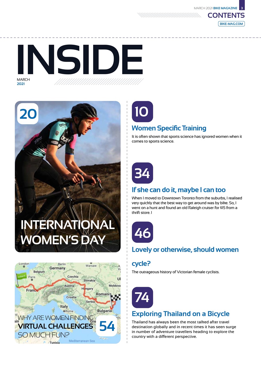 BIKE Magazine Preview Pages