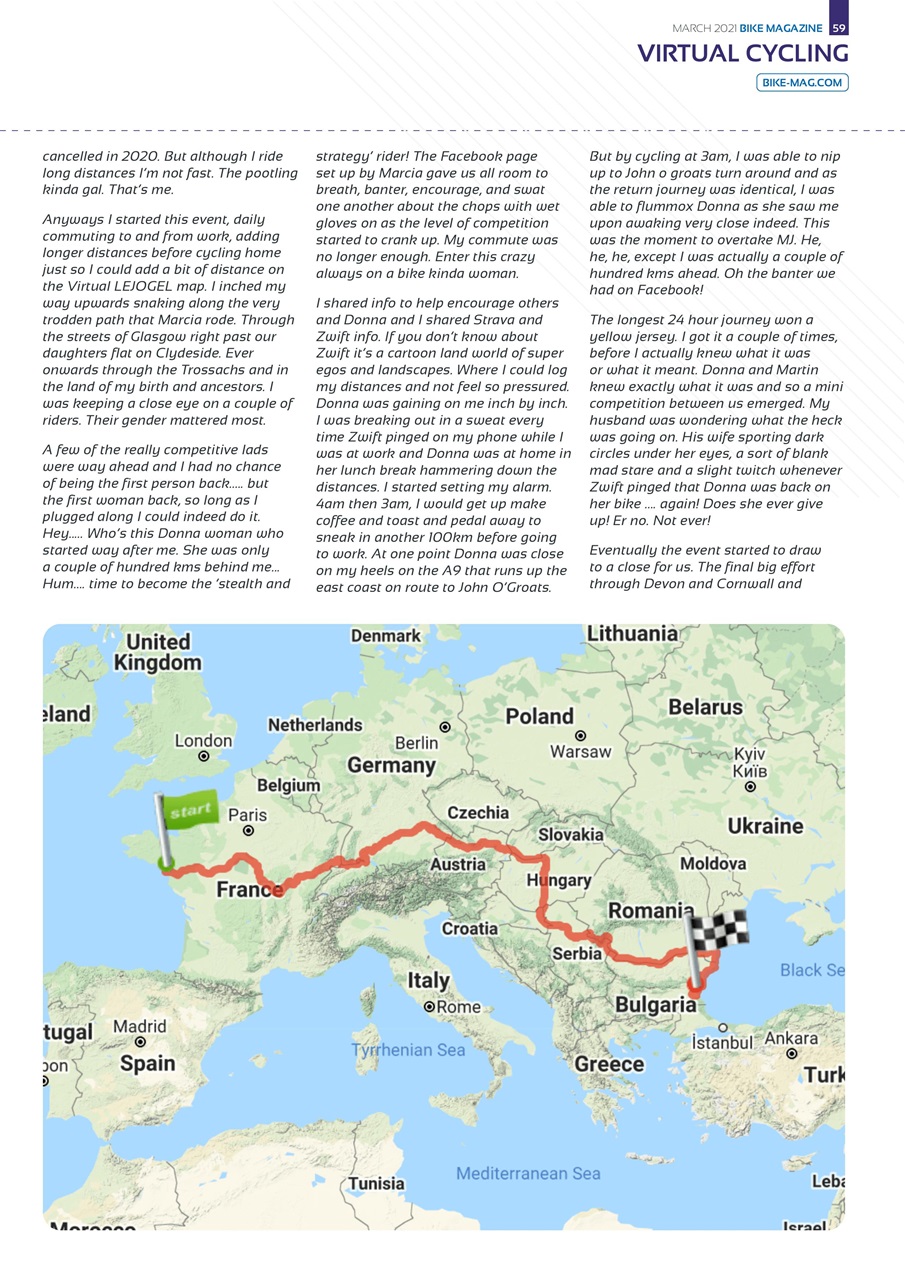 BIKE Magazine Preview Pages