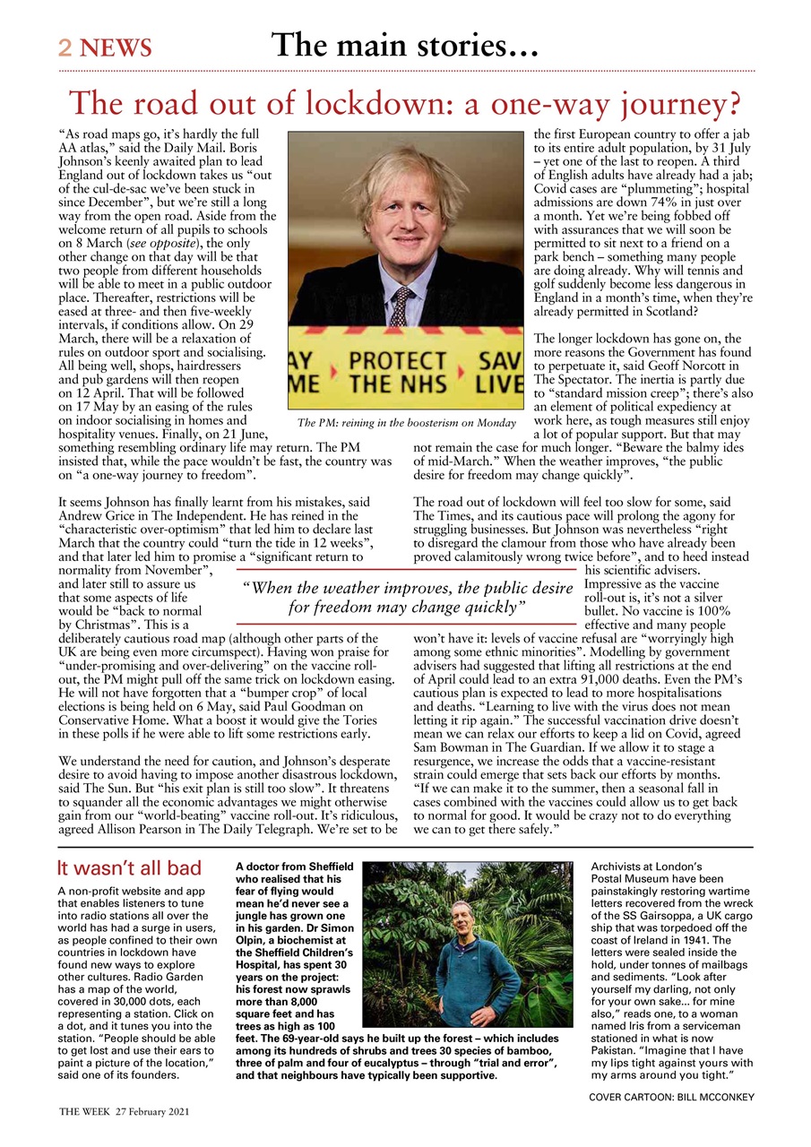 The Week Preview Pages