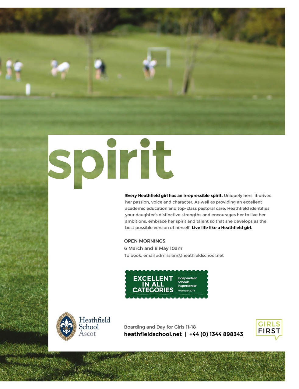 Independent School Parent Preview Pages