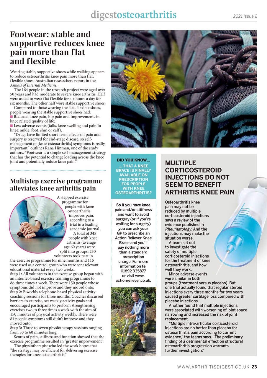 Arthritis Digest Preview Pages