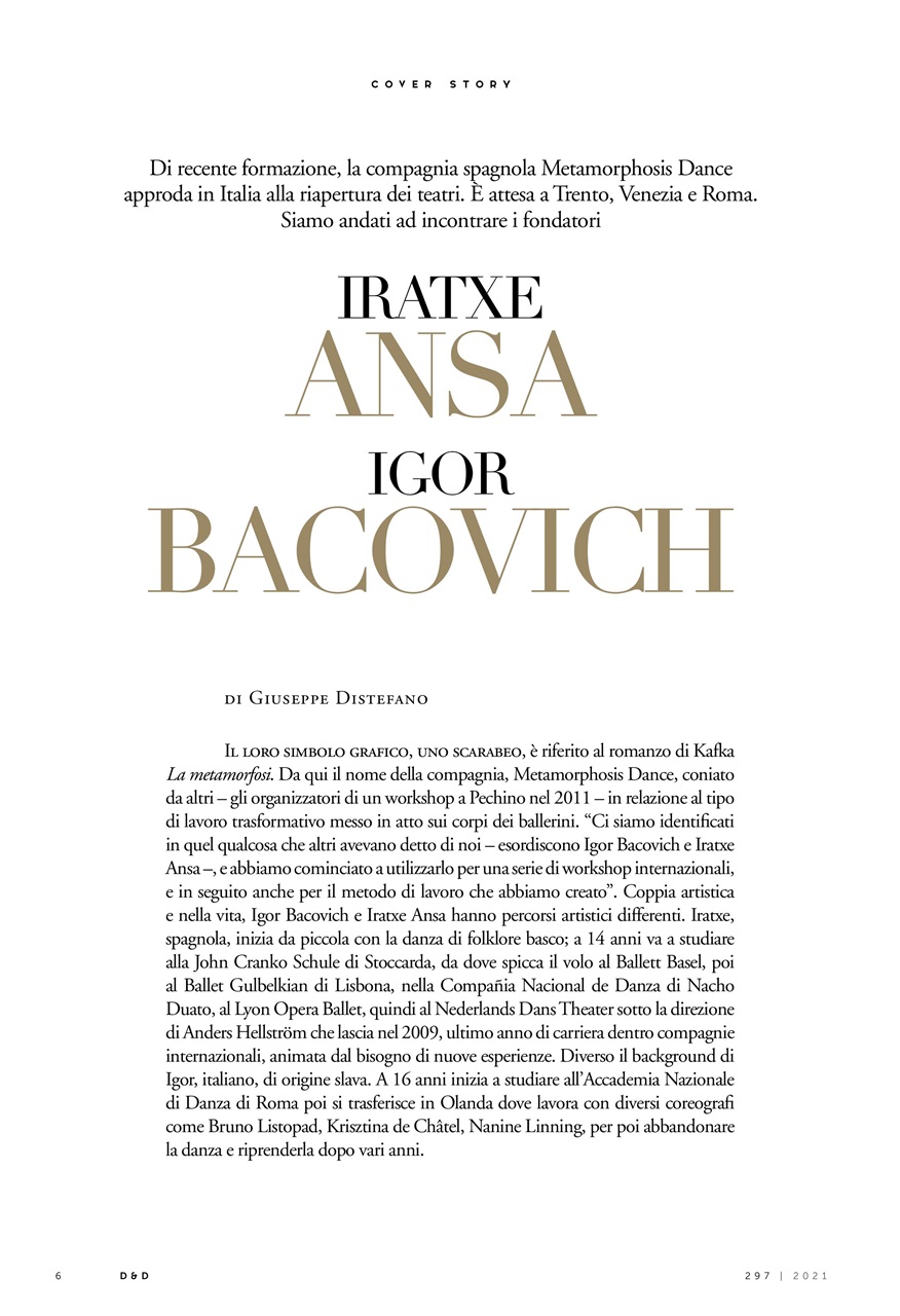 DANZA&DANZA Preview Pages