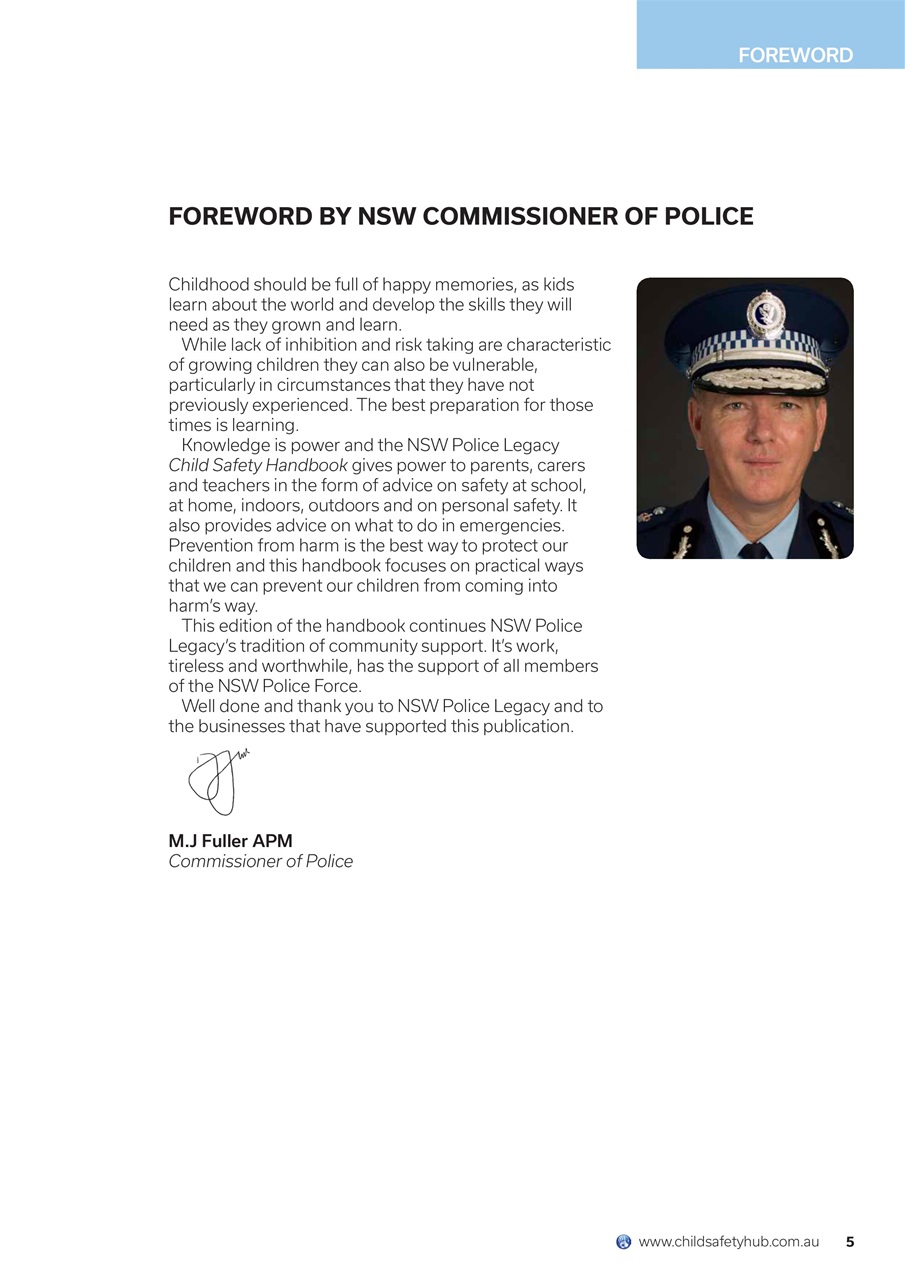 NSW Child Safety Handbook Preview Pages