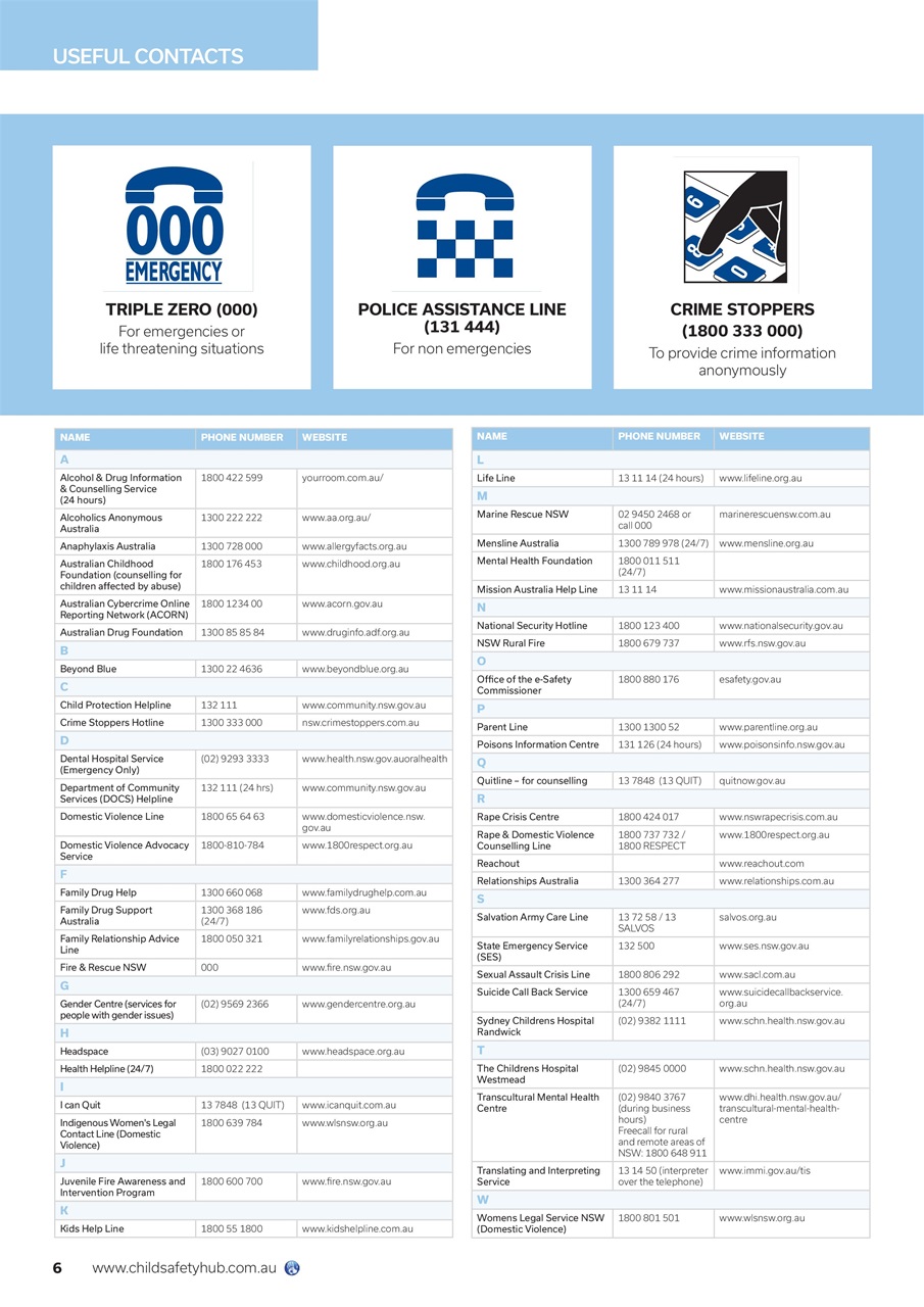 NSW Child Safety Handbook Preview Pages