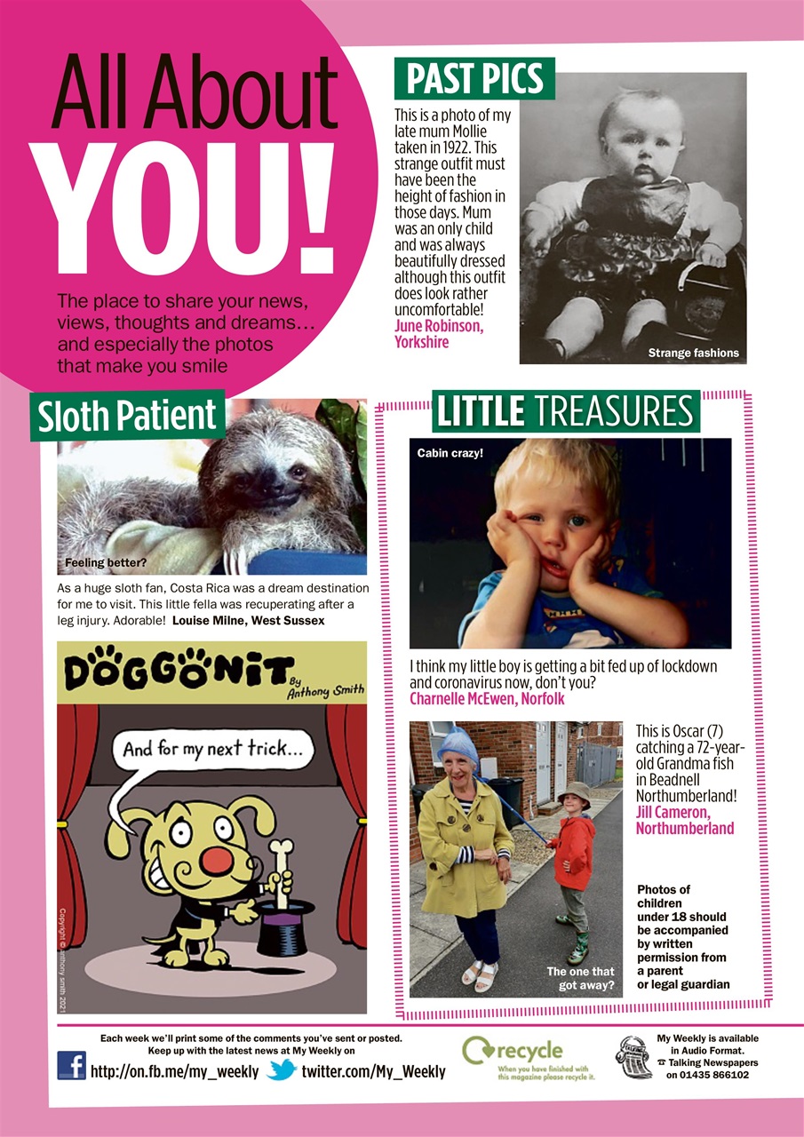 My Weekly Preview Pages