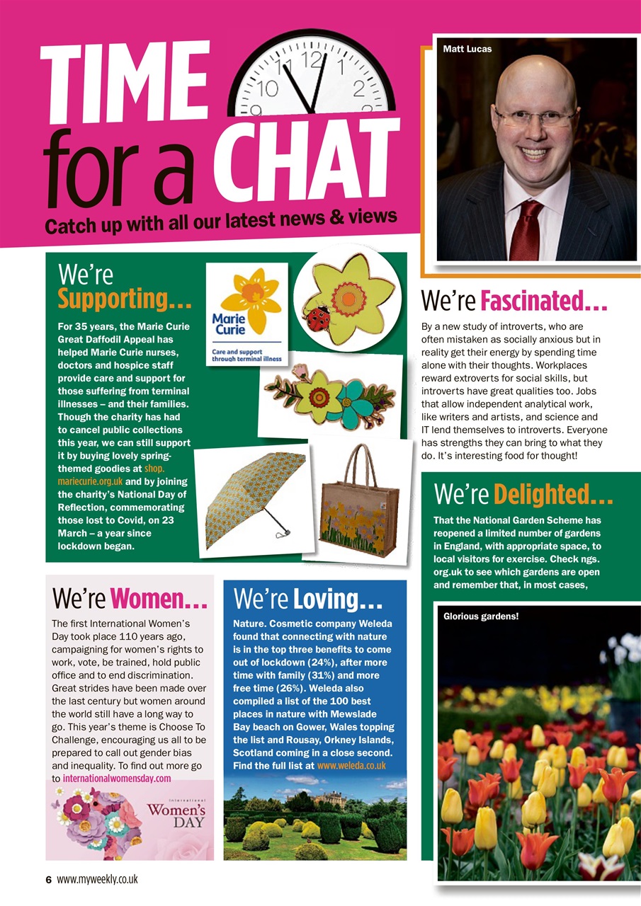 My Weekly Preview Pages