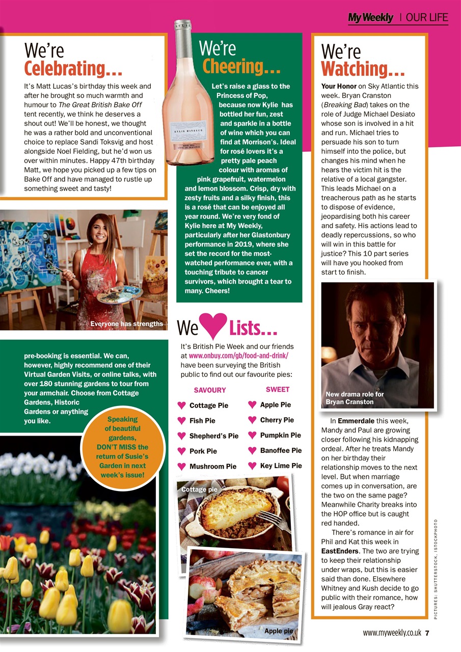 My Weekly Preview Pages