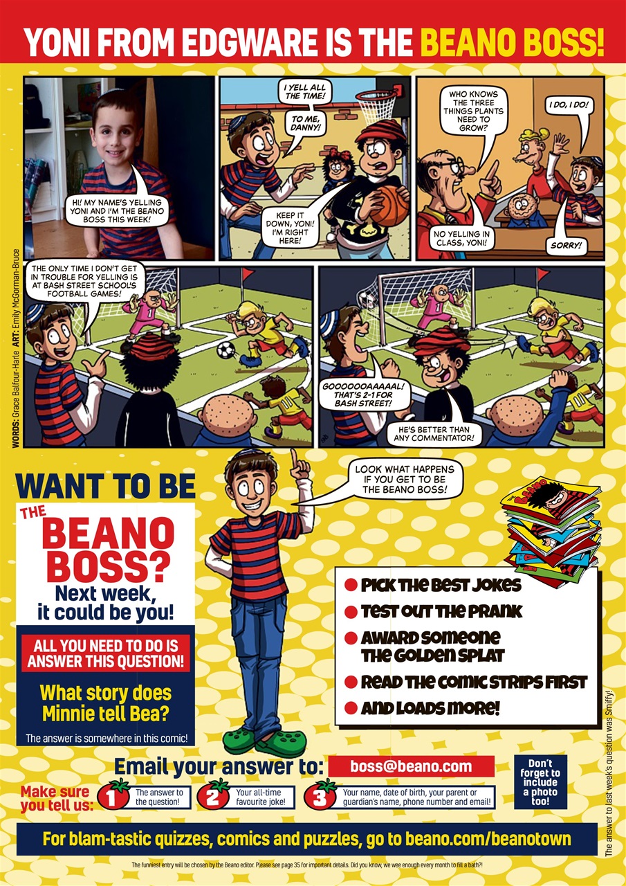 Beano Preview Pages