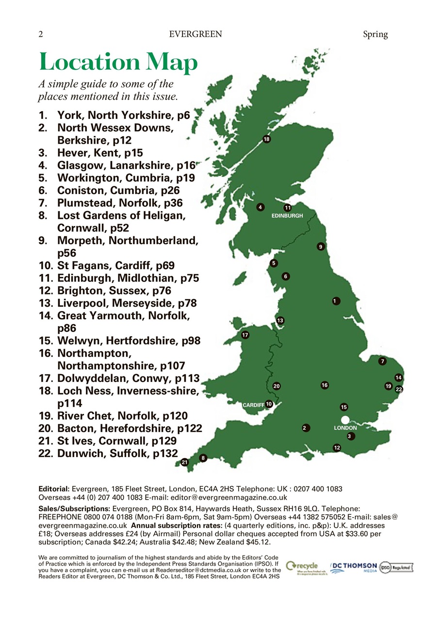 Evergreen Preview Pages