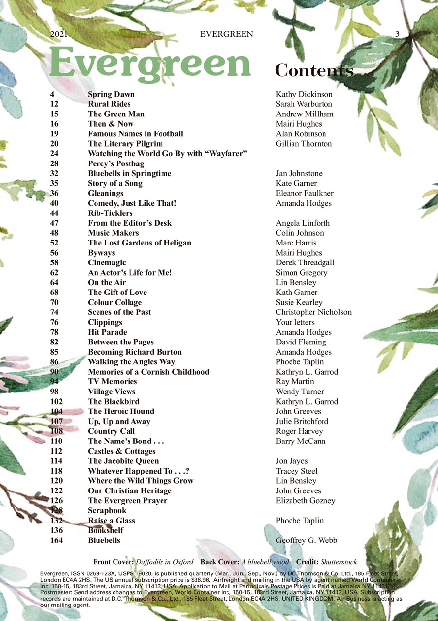 Evergreen Preview Pages