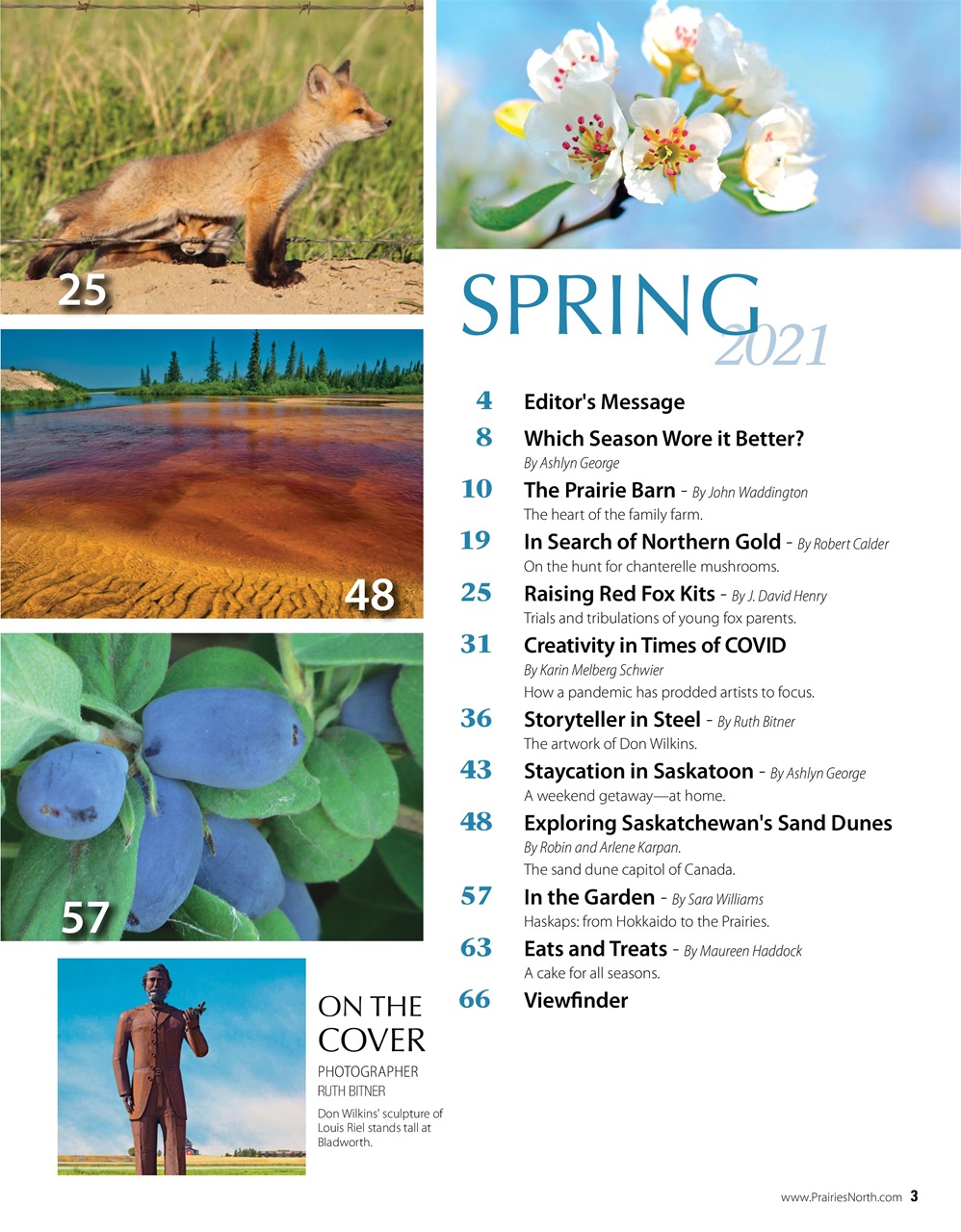 Prairies North Magazine Preview Pages