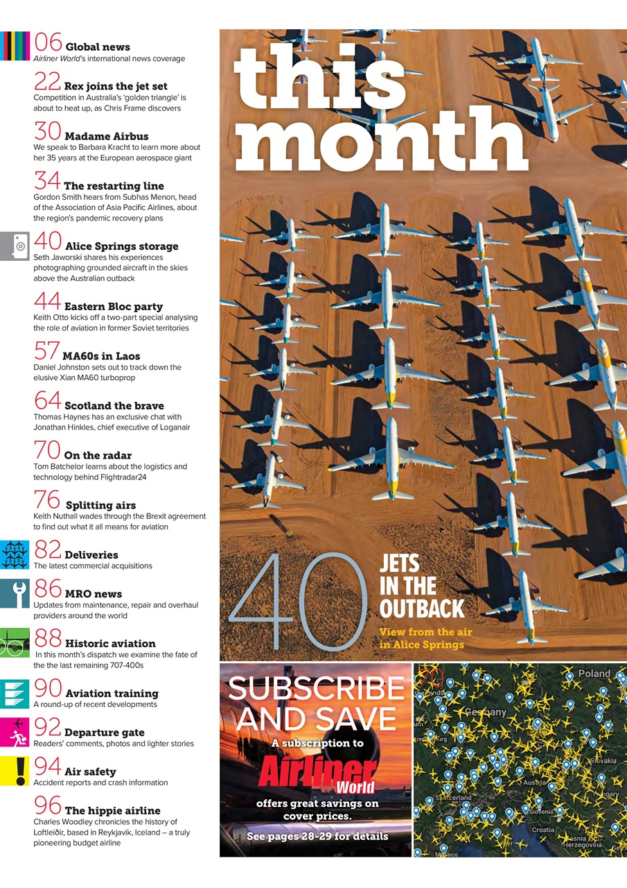 Airliner World Preview Pages