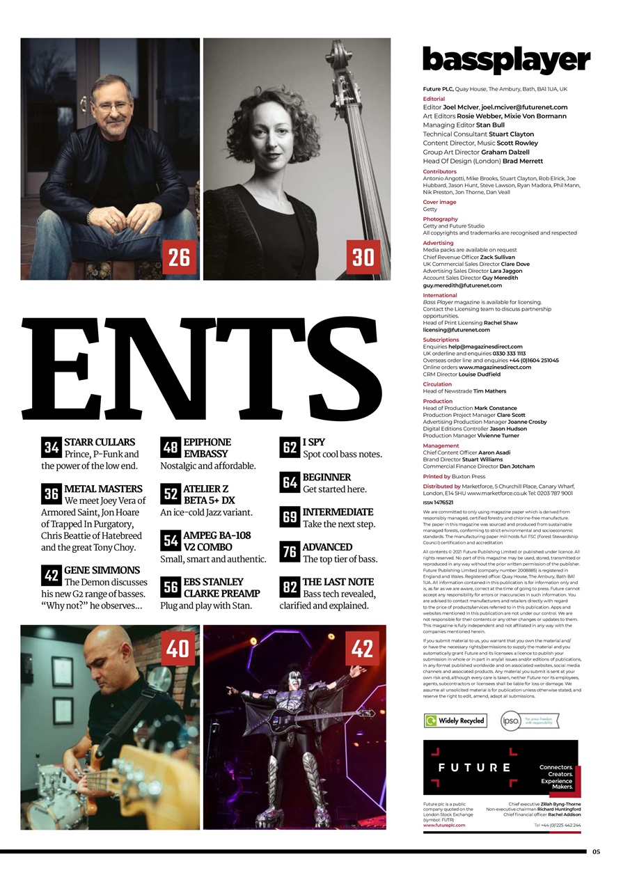 Bass Player UK Preview Pages