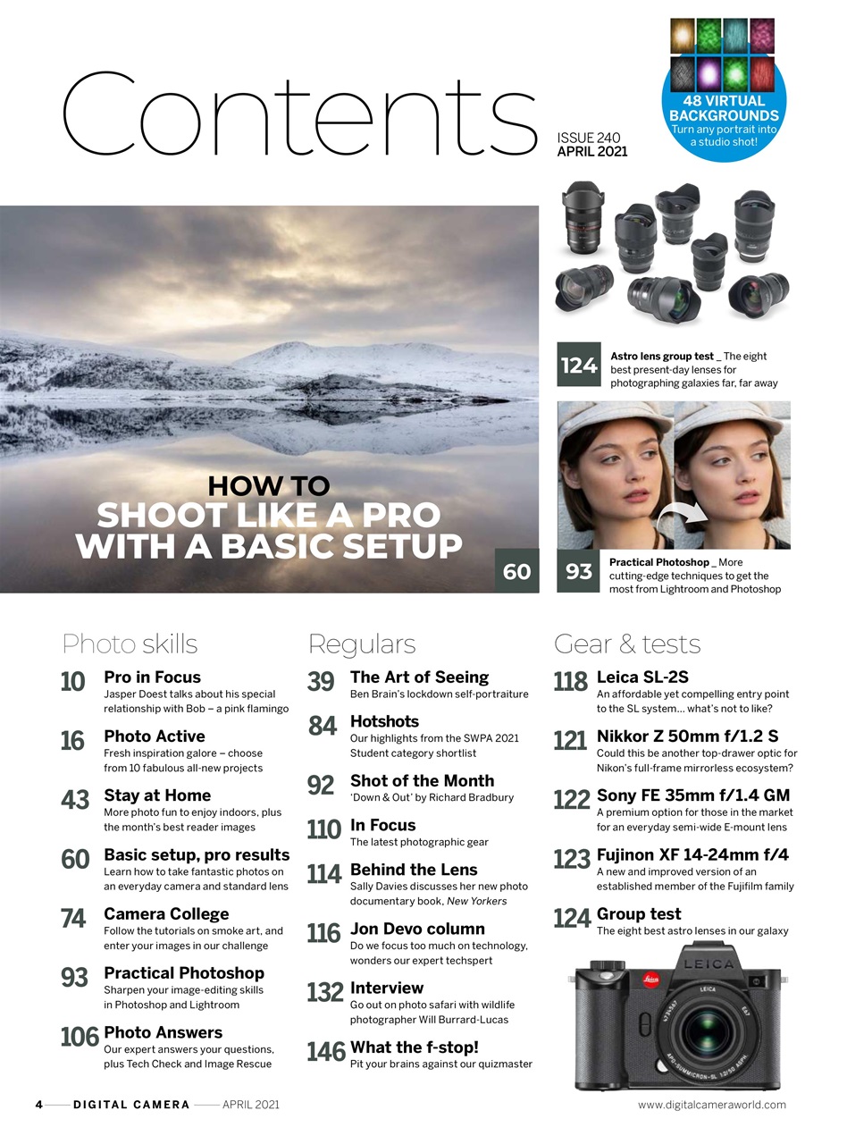 Digital Camera Magazine Preview Pages