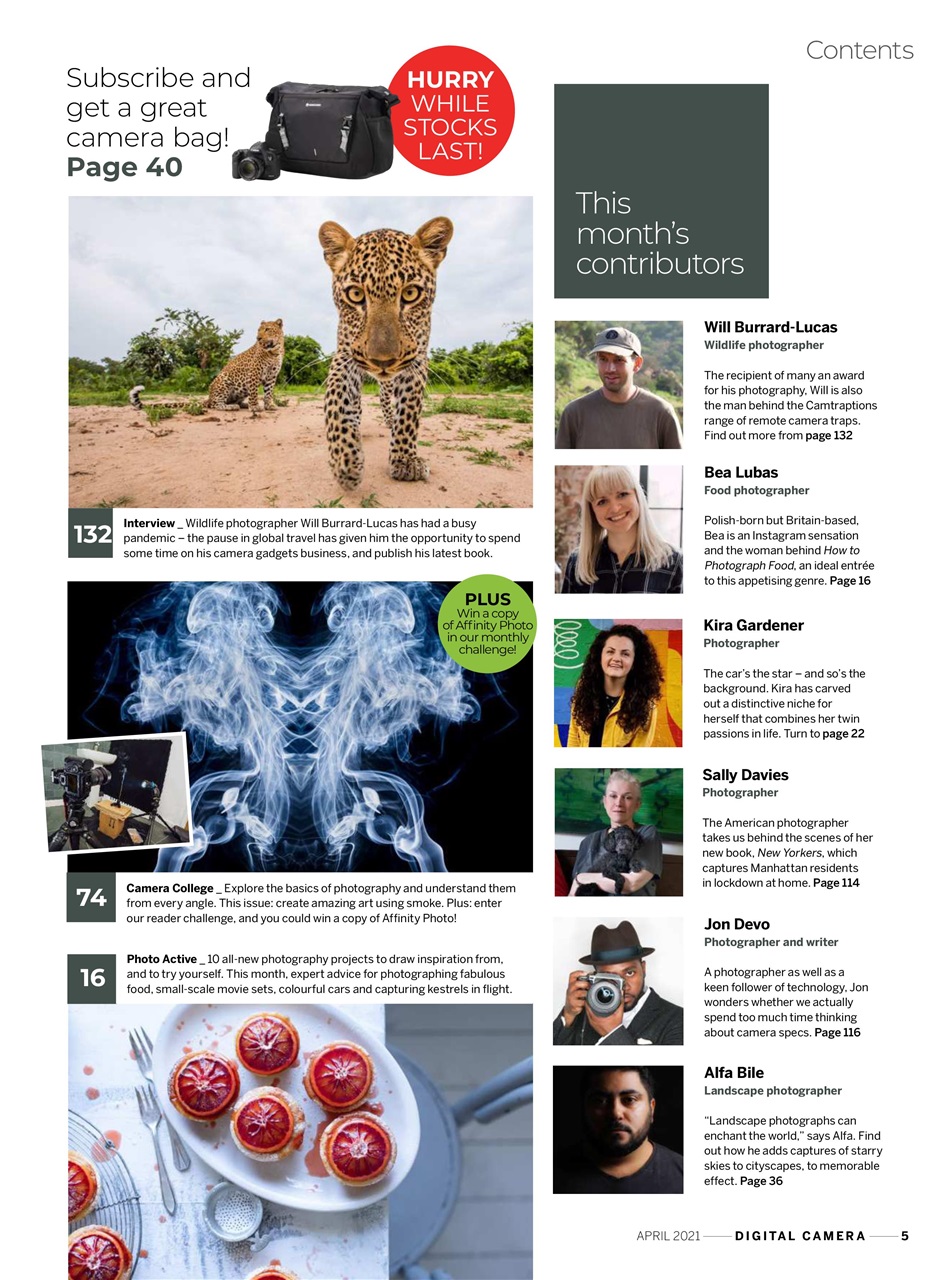 Digital Camera Magazine Preview Pages
