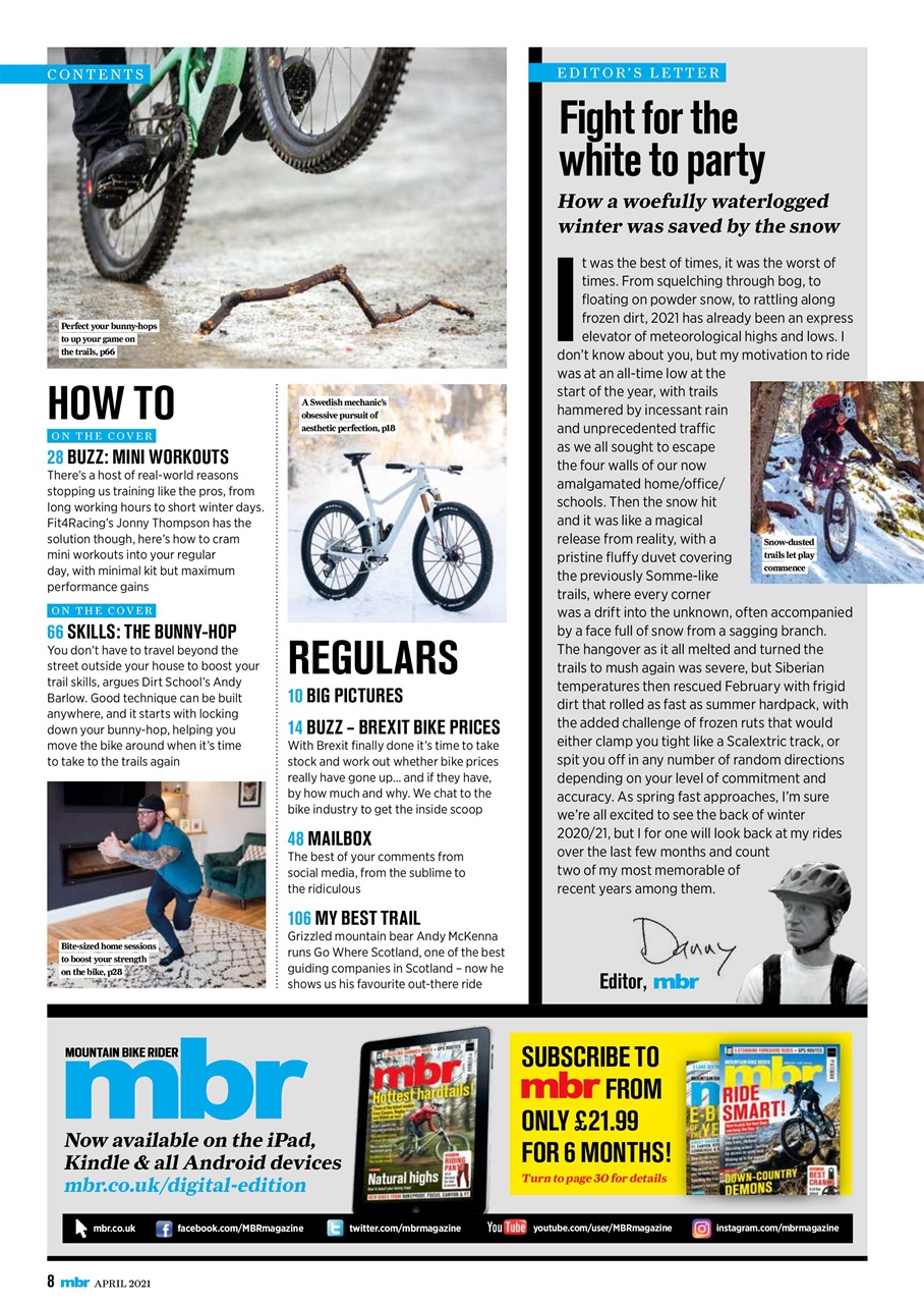 Mountain Bike Rider Preview Pages