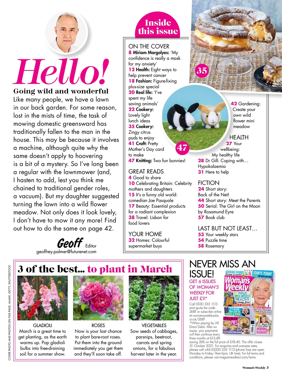 Woman's Weekly Preview Pages