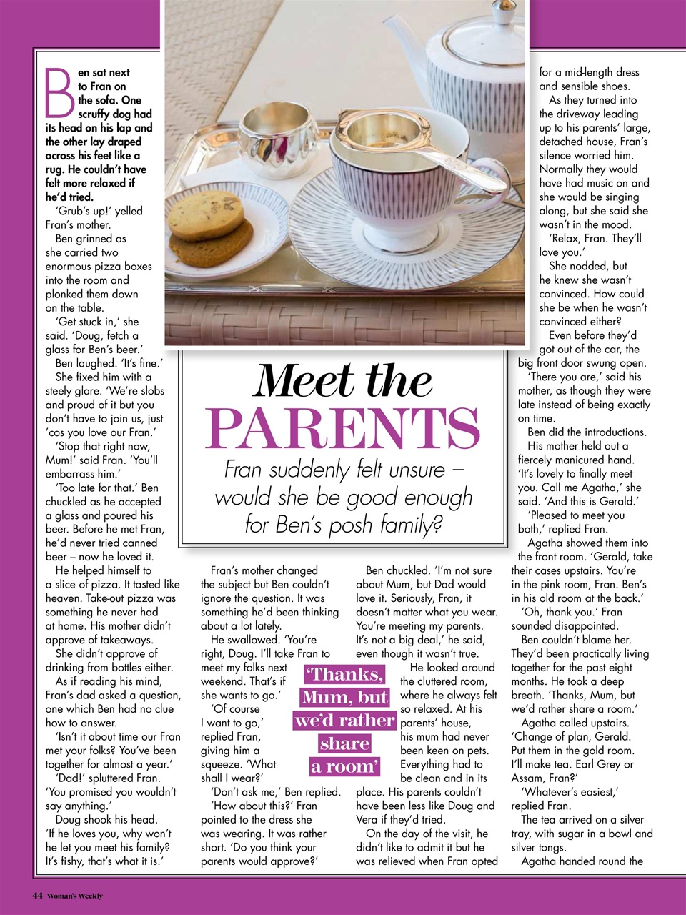 Woman's Weekly Preview Pages