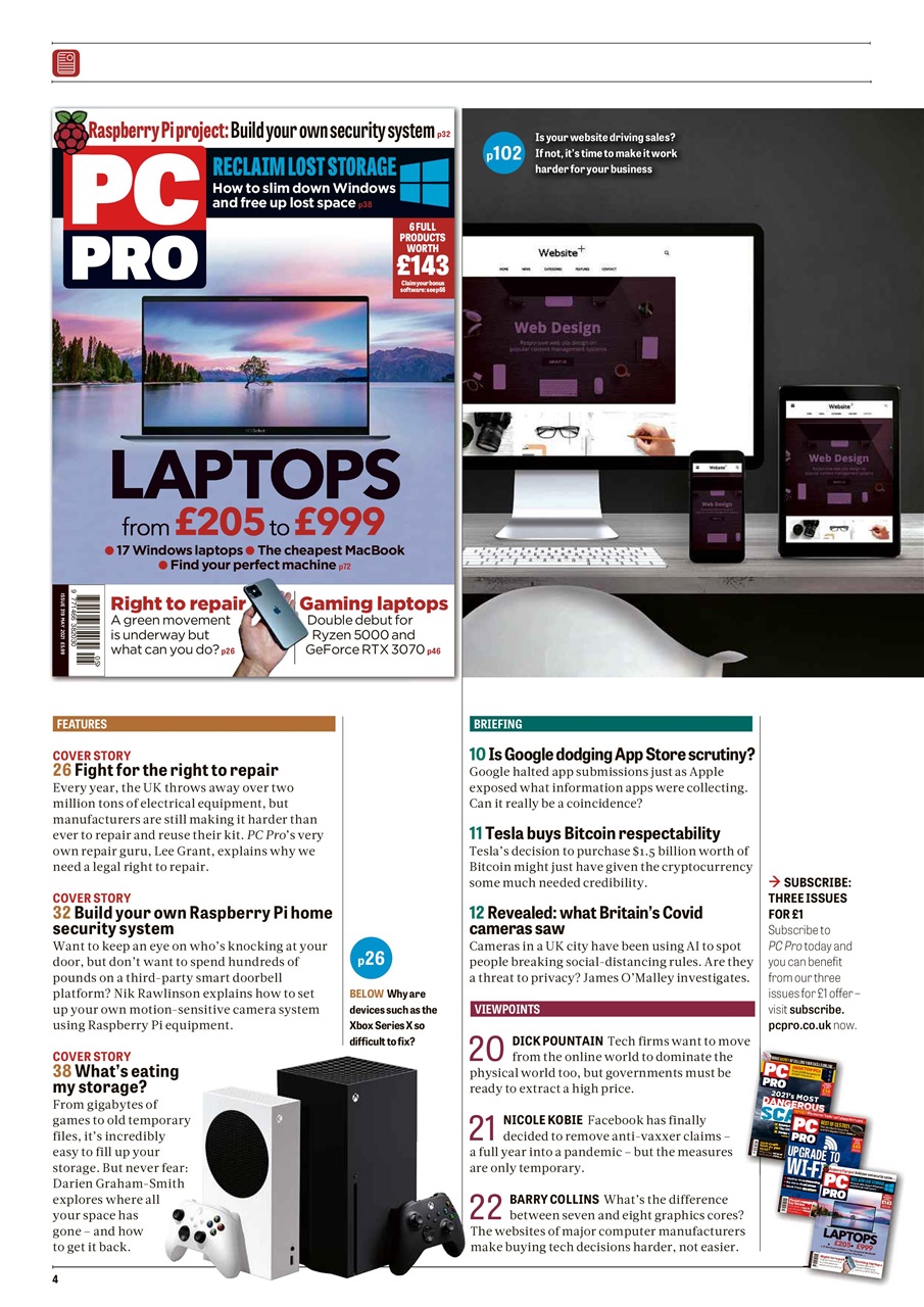 PC Pro Preview Pages