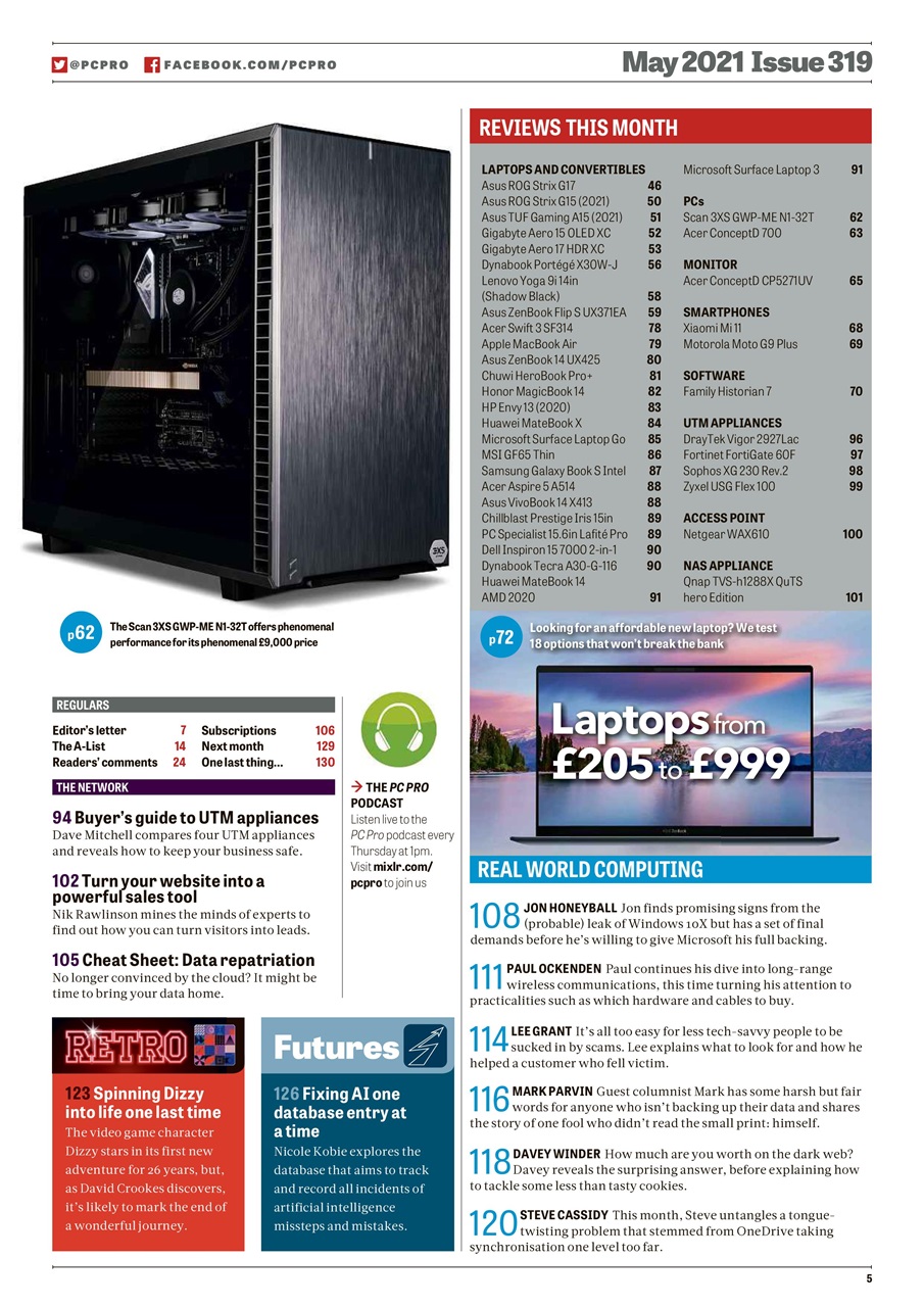 PC Pro Preview Pages