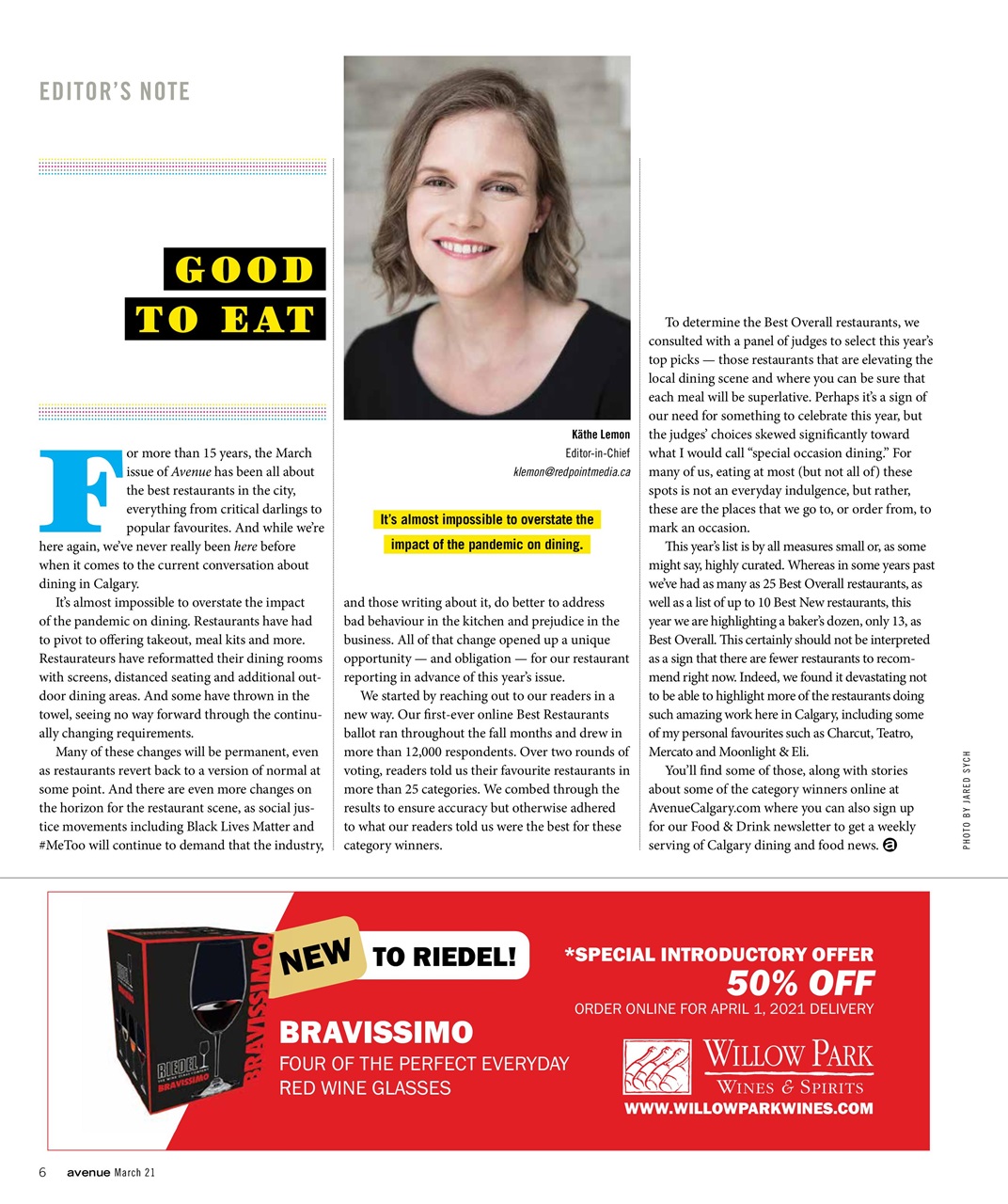 Avenue Calgary Preview Pages