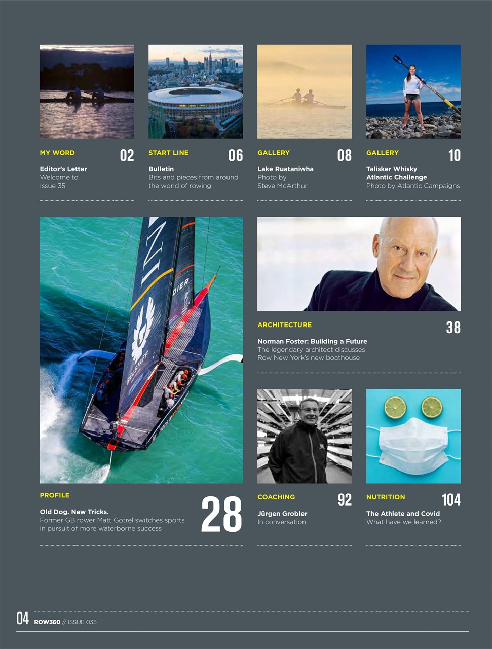 Row360 Preview Pages