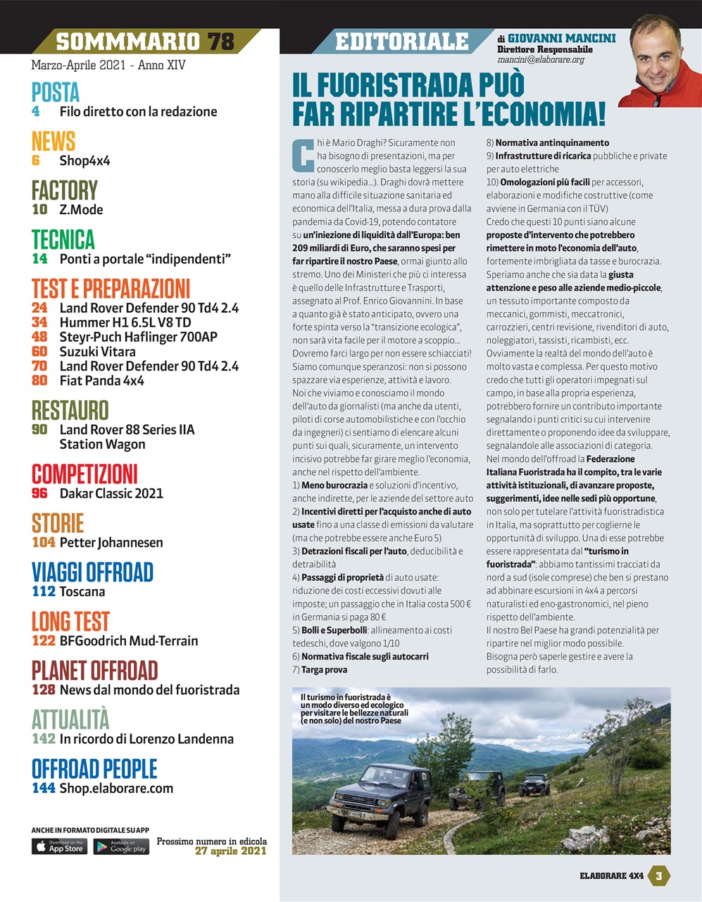 Elaborare 4x4 Preview Pages