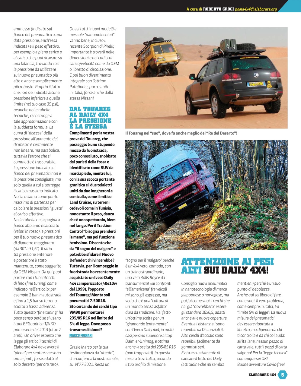 Elaborare 4x4 Preview Pages