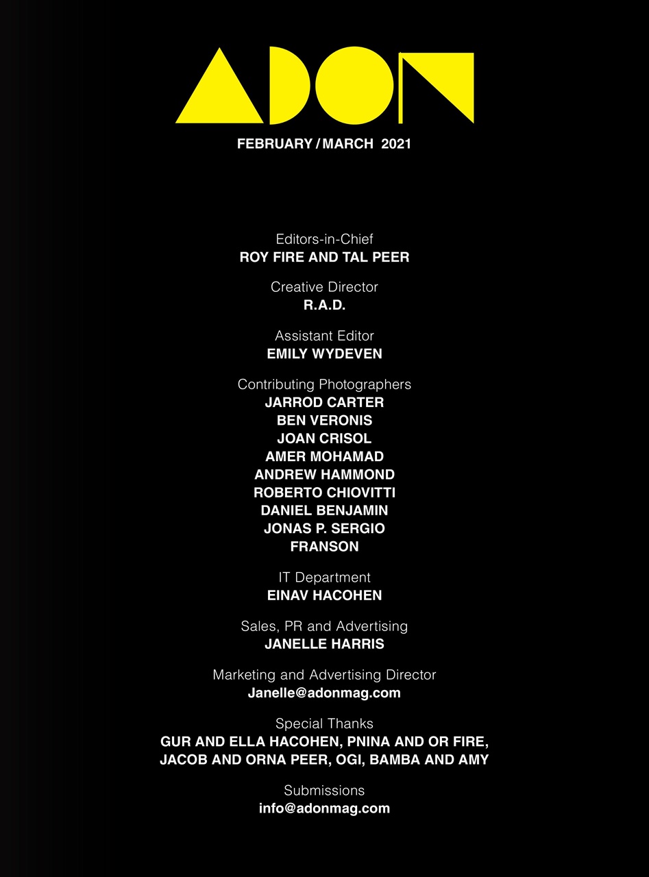 Adon Magazine Preview Pages