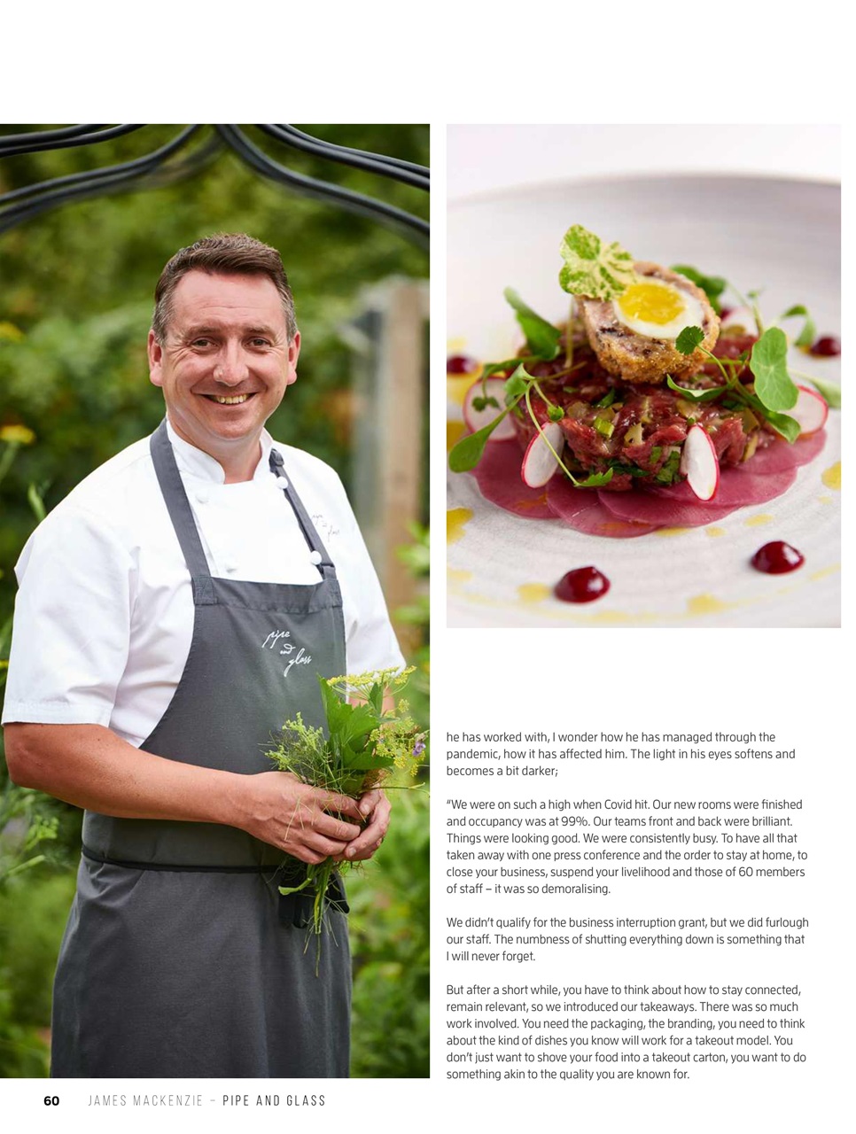 Chef & Restaurant Magazine Preview Pages