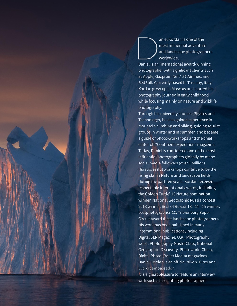 Lens Magazine Preview Pages