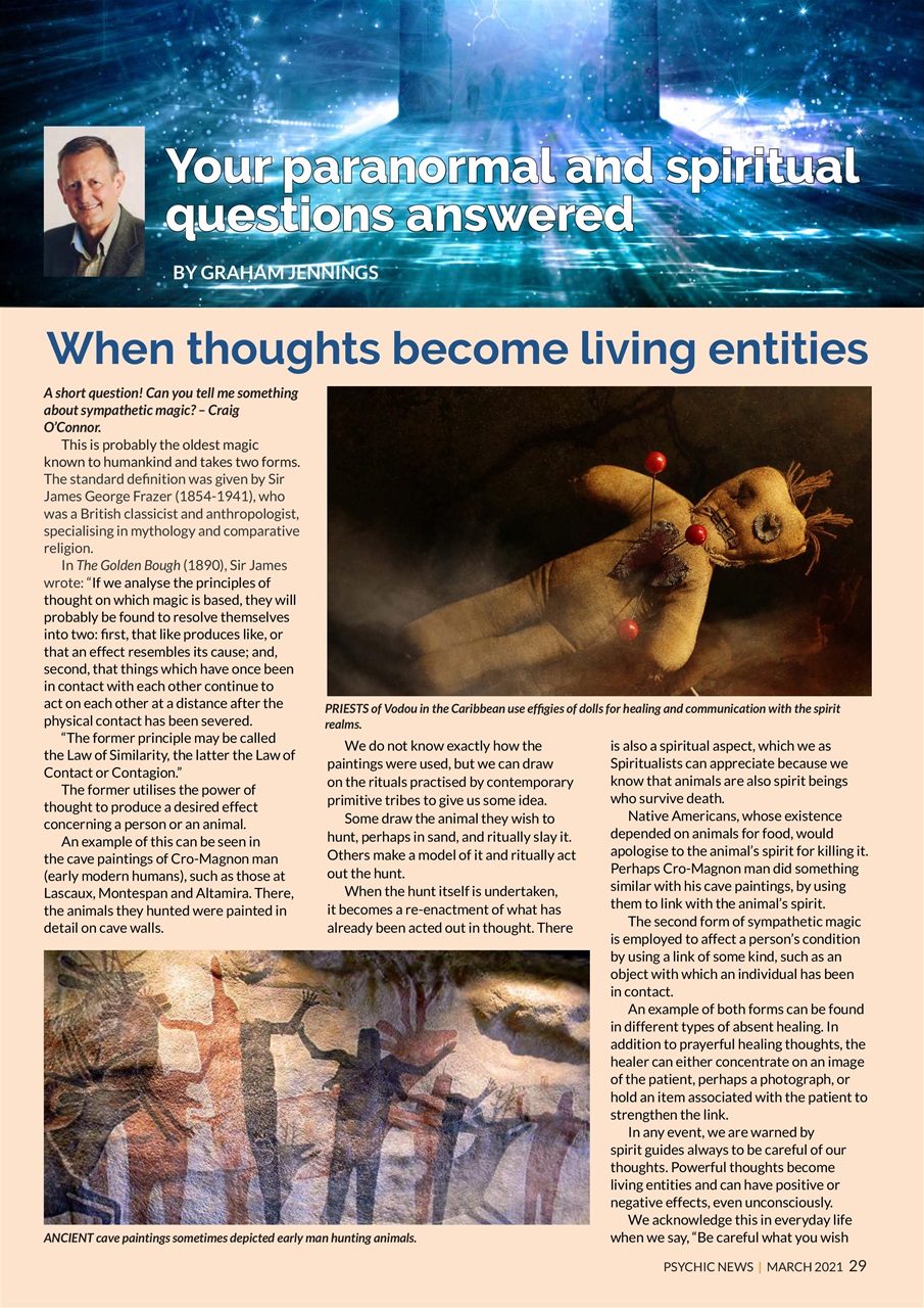 Psychic News Preview Pages