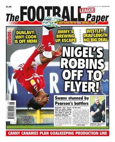 The Football League Paper issue 28th Feb 2021